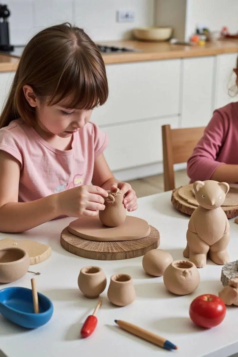 Новая группа по лепке для детей