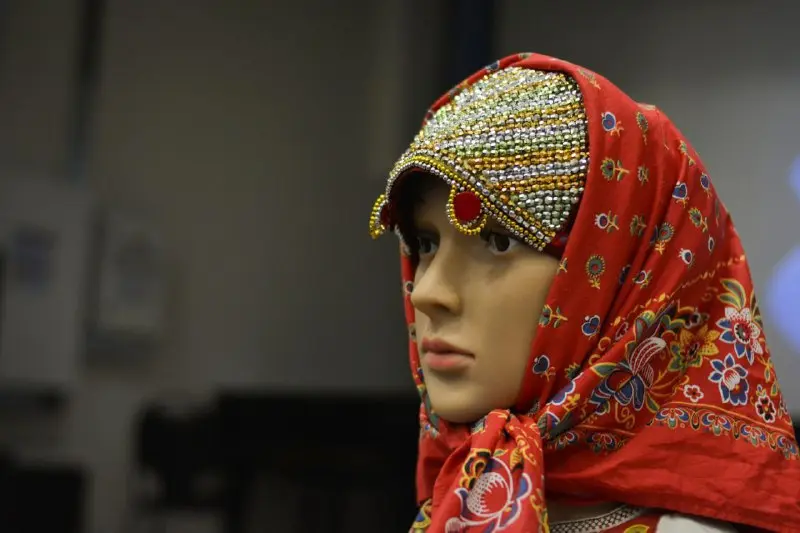 Презентация народного костюма в Тарусе