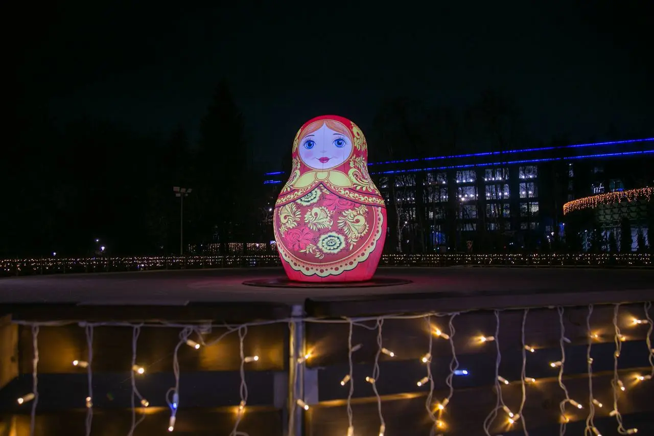 Каток в стиле «а-ля рус»