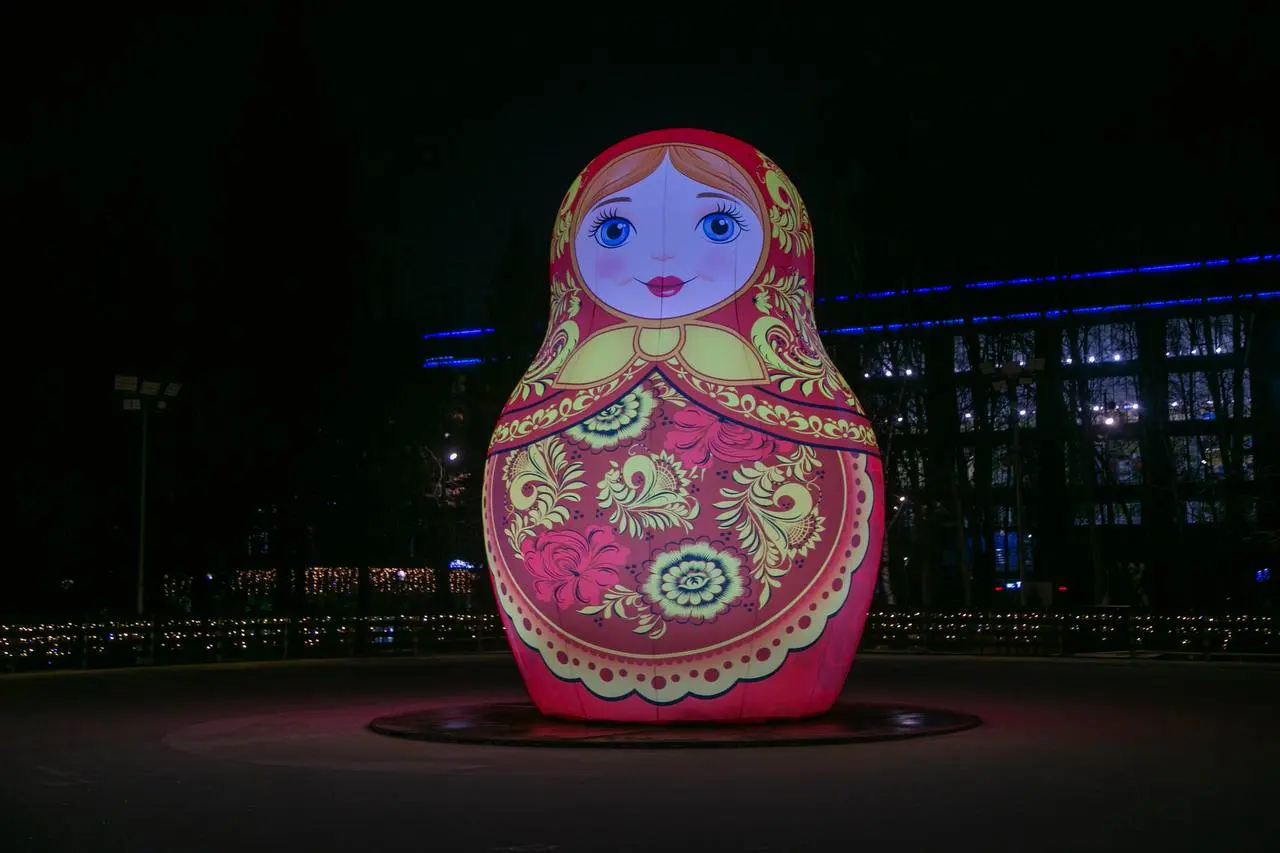 Каток в стиле «а-ля рус»