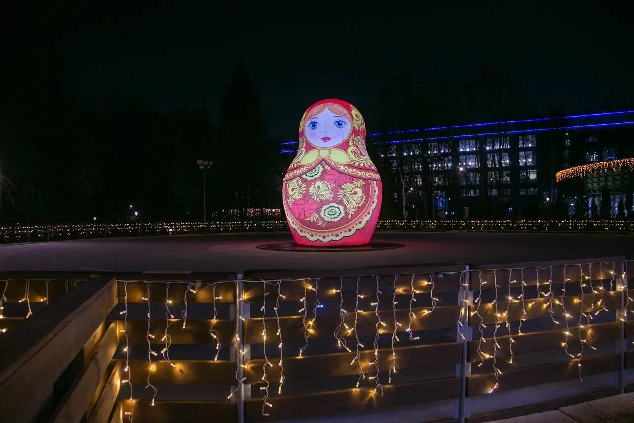 Каток в стиле «а-ля рус»