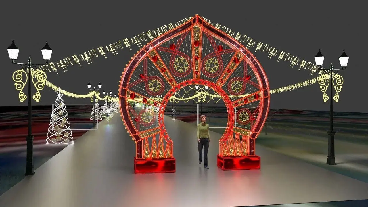 Новогодний городок