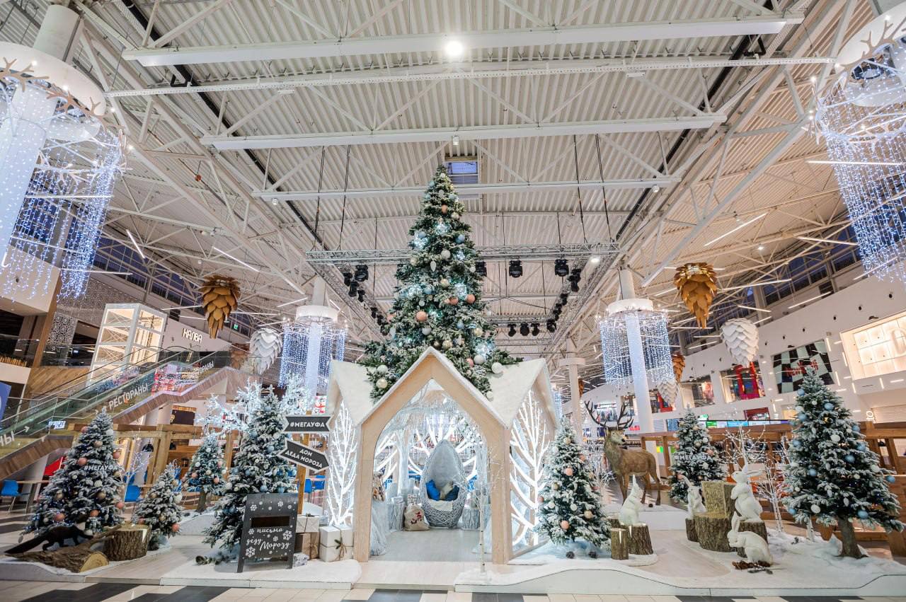 Новогодний праздник в Меге