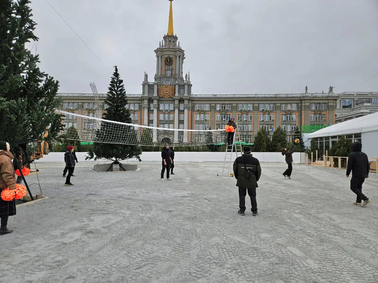 Волейбольный матч