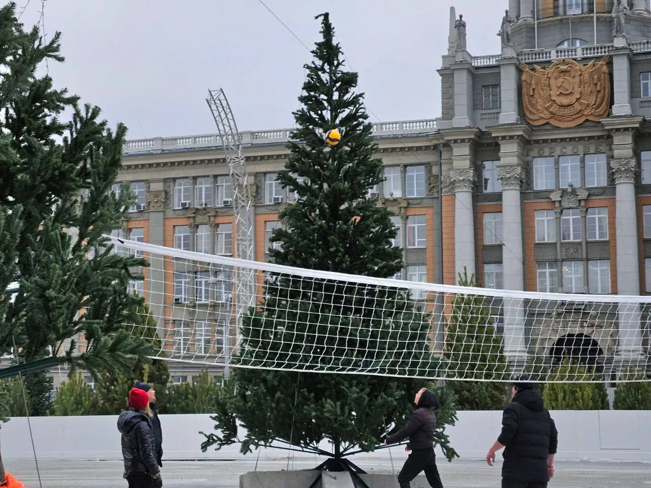 Волейбольный матч