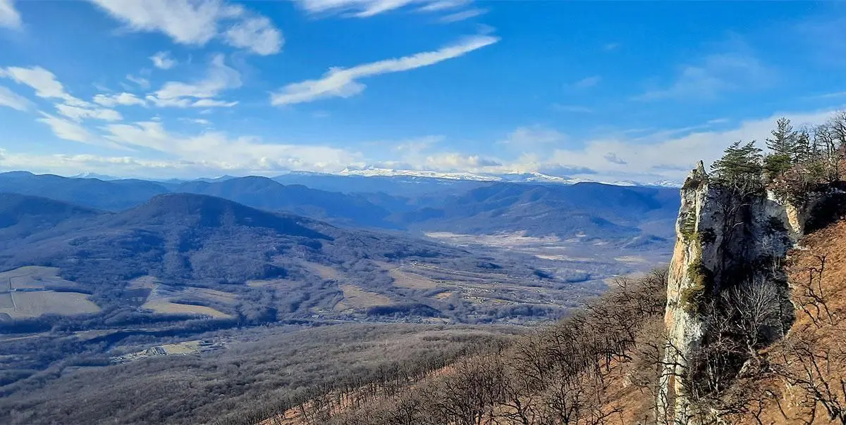 Скала Чертов Палец, Савранская канатная дорога +Лаго-Наки