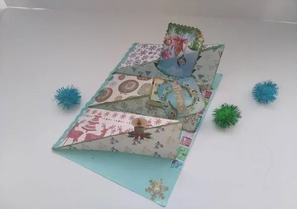 Создание открытки «С новым счастьем!»