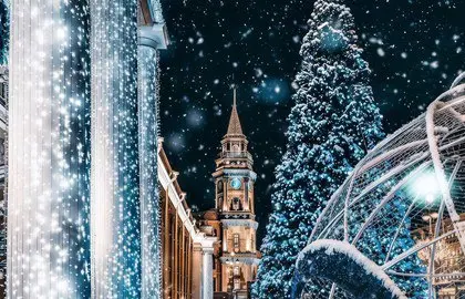 Новогодний Петербург