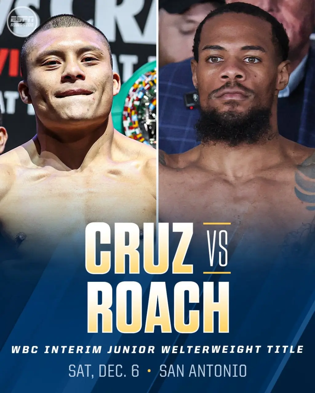 Бой Исаак Крус против Ламонта Роуча