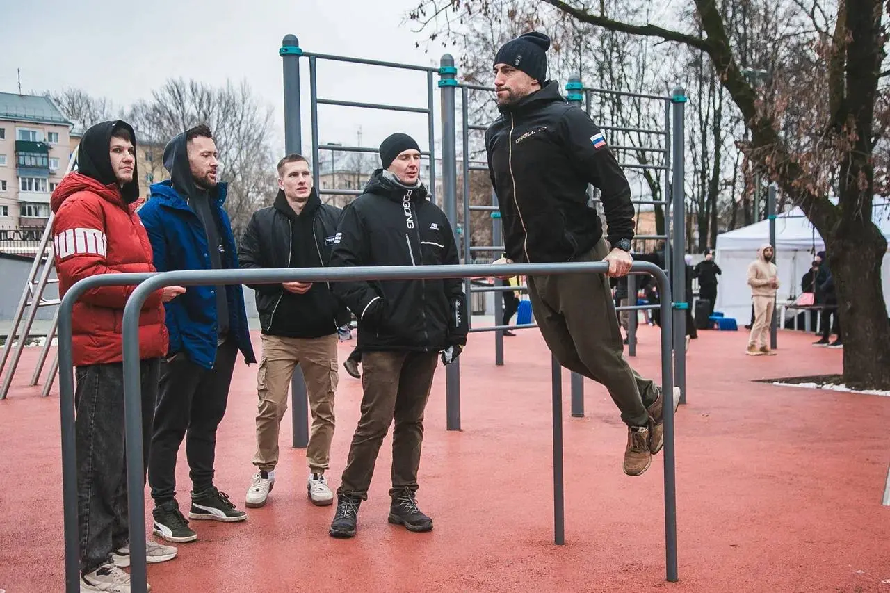 Спорт в парке