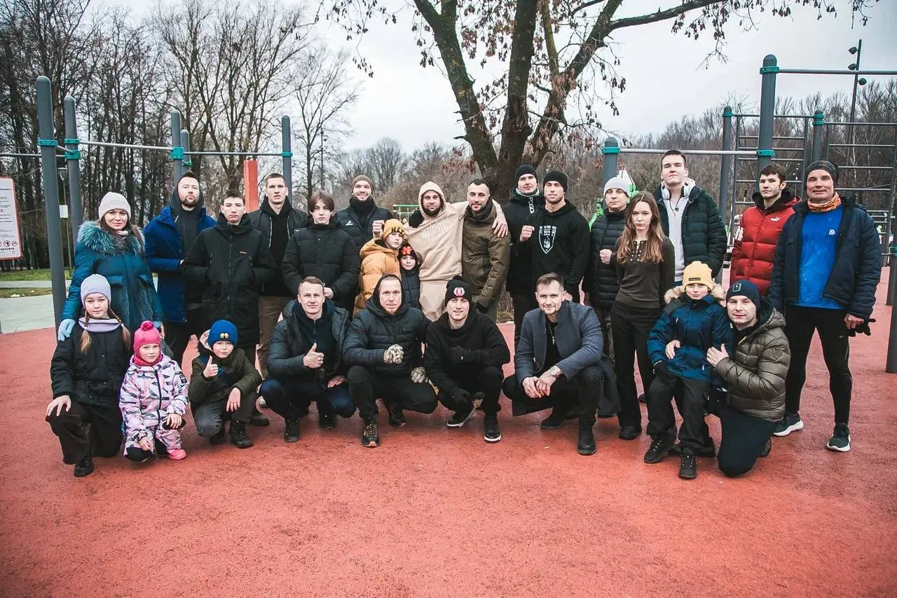 Спорт в парке