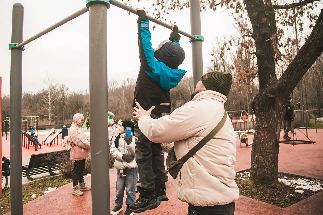 Спорт в парке