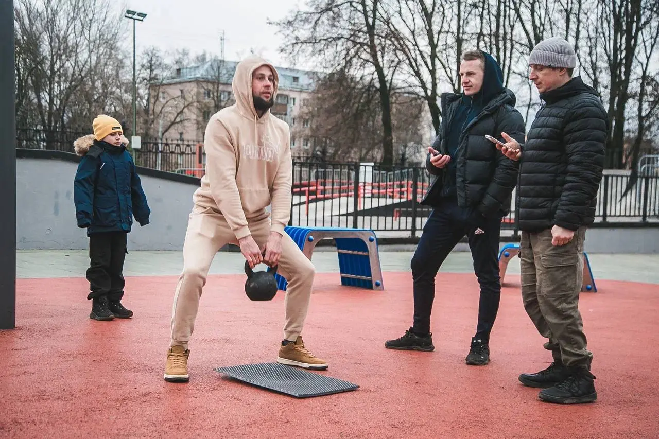 Спорт в парке