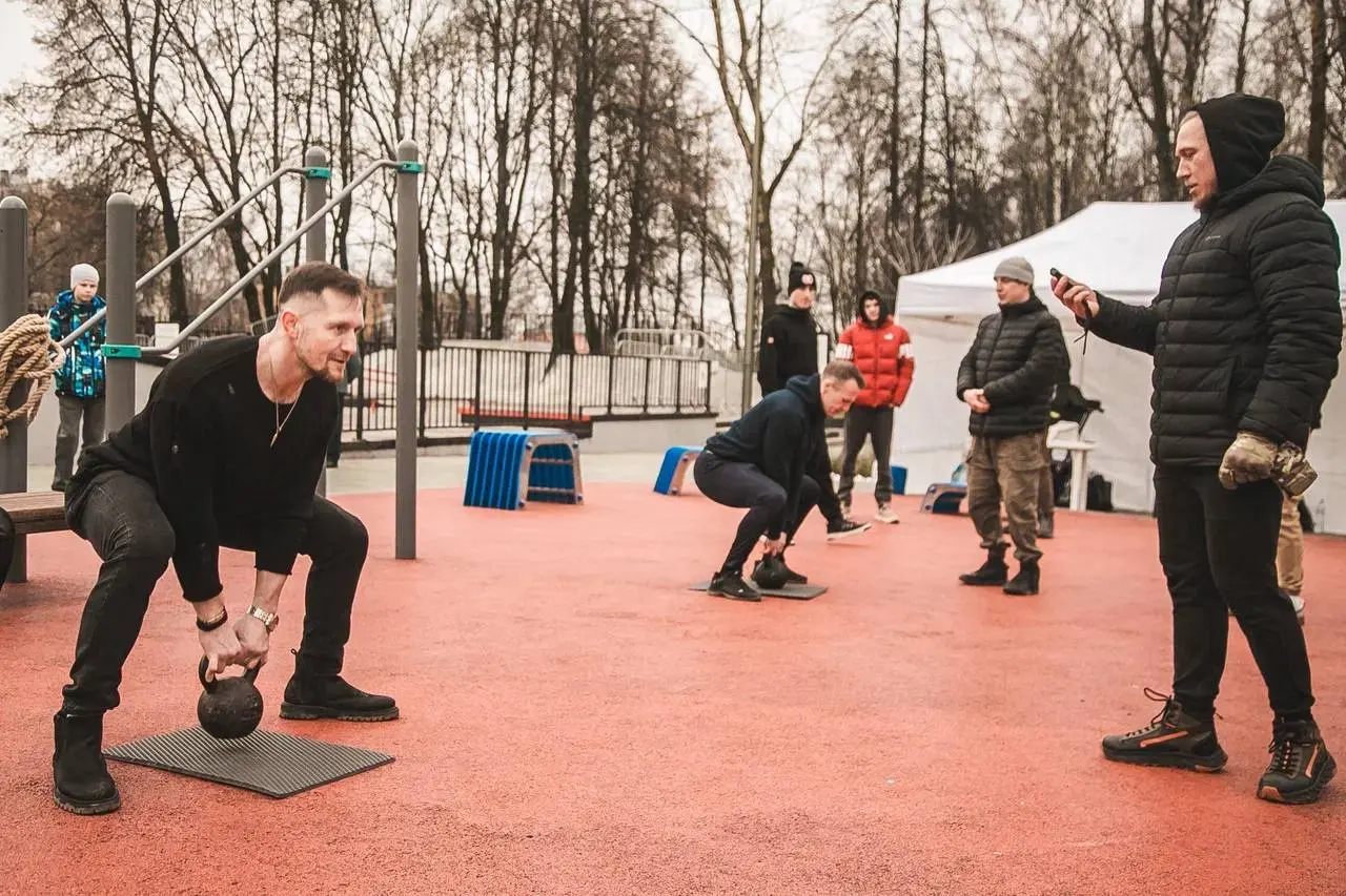 Спорт в парке