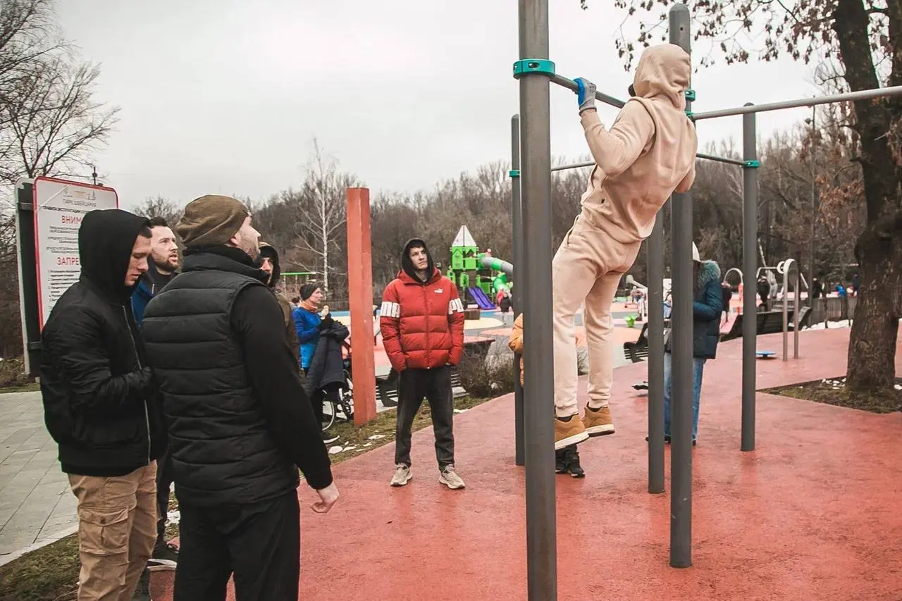 Спорт в парке