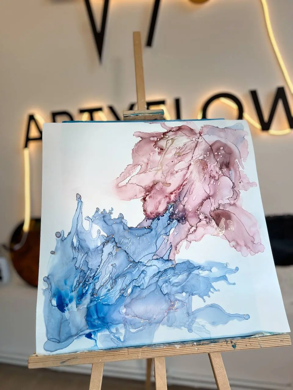 Медитативный процесс создания воздушной вуали