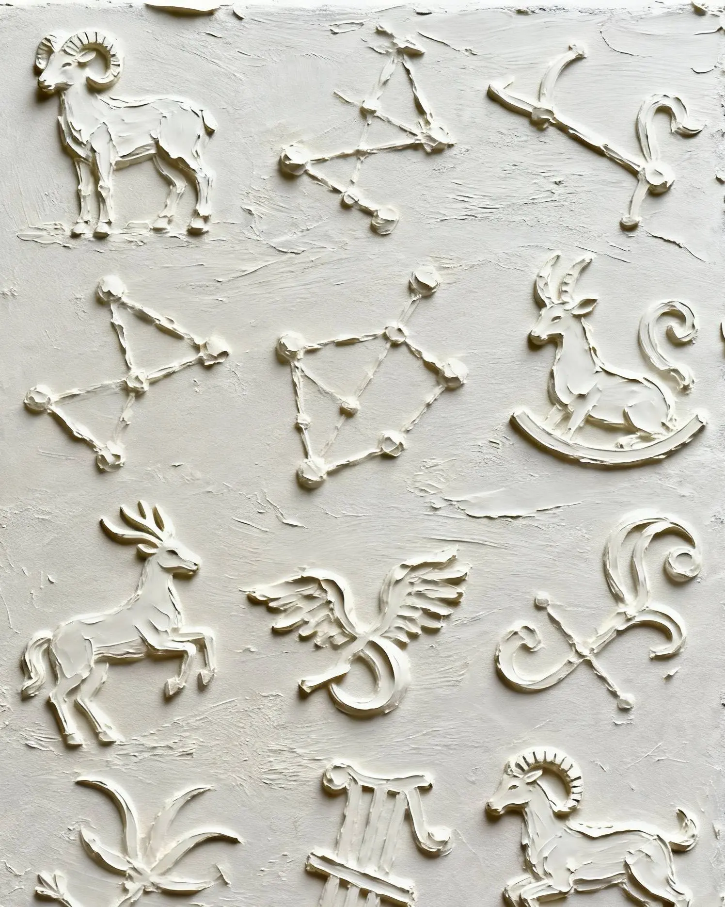 ТЕКСТУРНАЯ КАРТИНА ТАЛИСМАН: ЗОДИАКАЛЬНОЕ СОЗВЕЗДИЕ