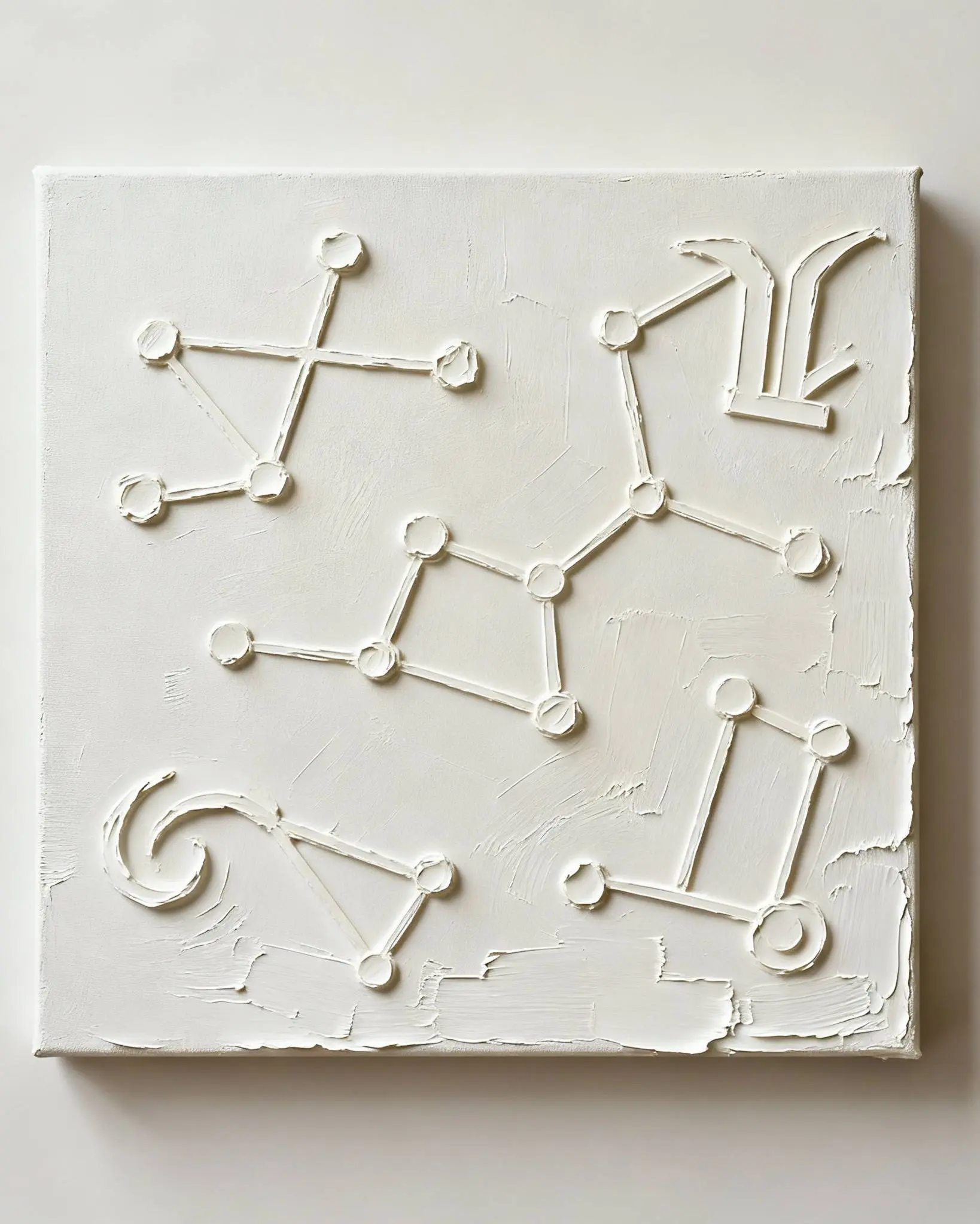 ТЕКСТУРНАЯ КАРТИНА ТАЛИСМАН: ЗОДИАКАЛЬНОЕ СОЗВЕЗДИЕ