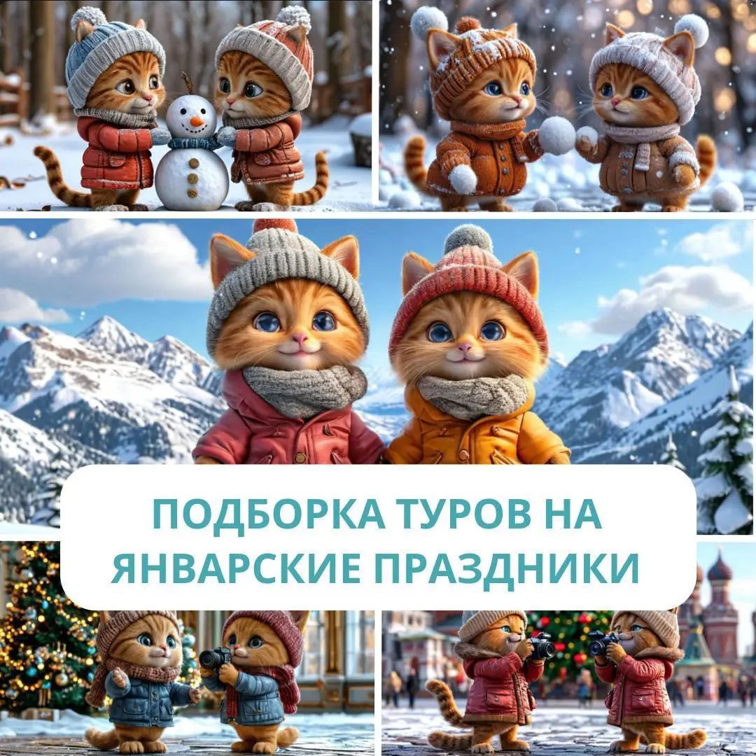 Праздничное настроение на новогодних экскурсиях