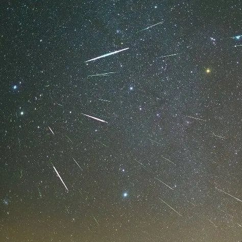 Пик метеорного потока Геминиды