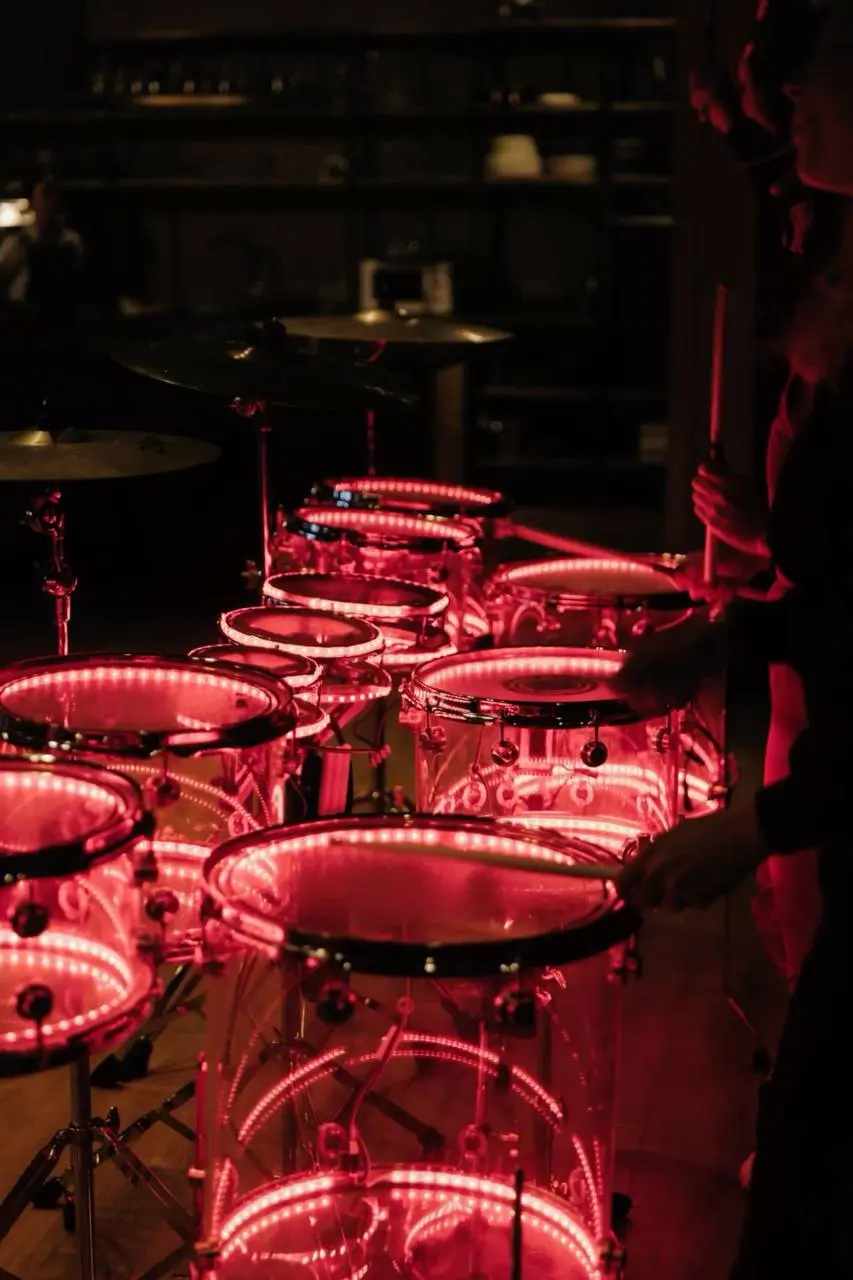 Шоу световых барабанов