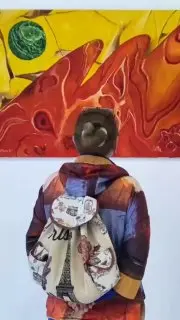 Персональная выставка художника Э. Камалетдиновой