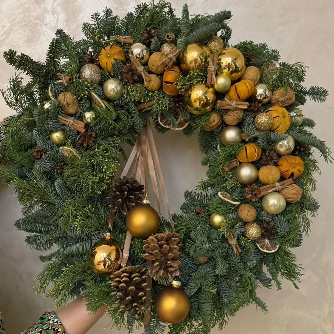 Создание новогодней композиции