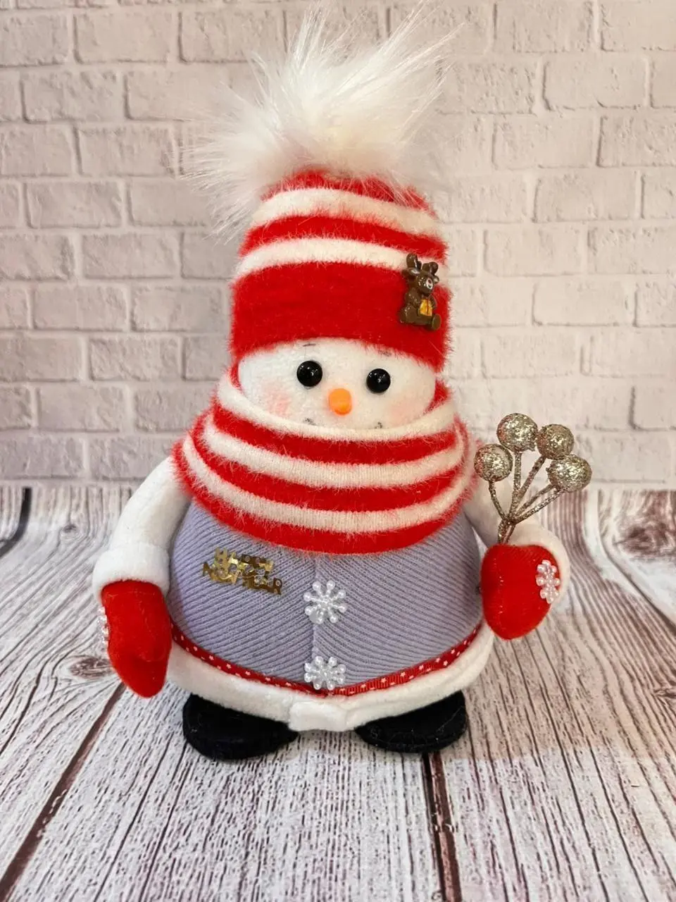 Мастер-класс по шитью Снеговика!