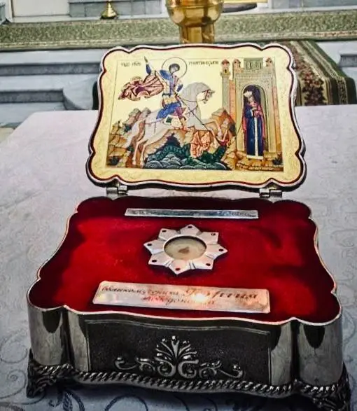 Принесение мощей Георгия Победоносца