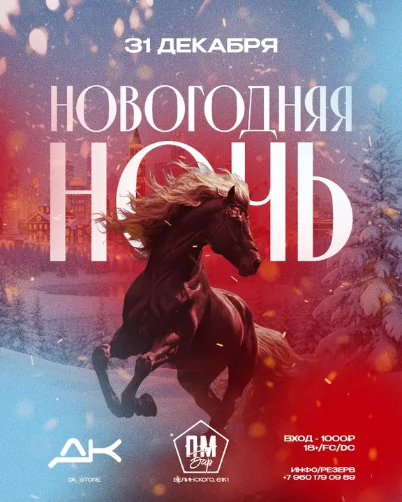 НОВОГОДНЯЯ НОЧЬ 2026