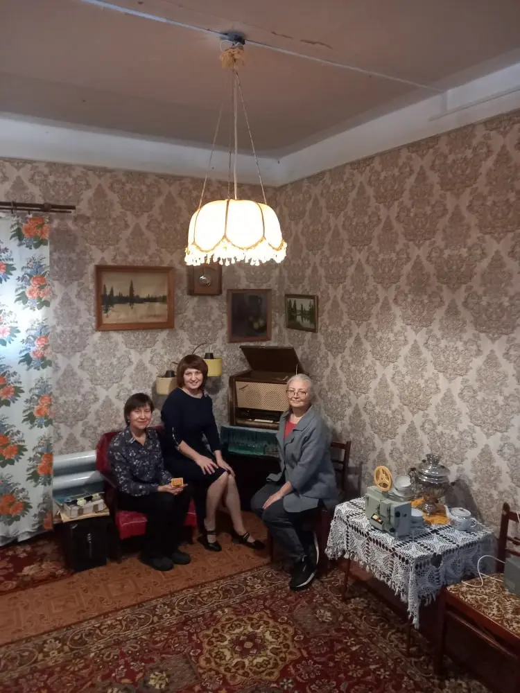 Открытие комнаты-ностальгии