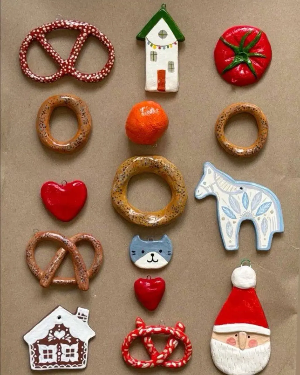 Мастер-класс по лепке украшений на елку