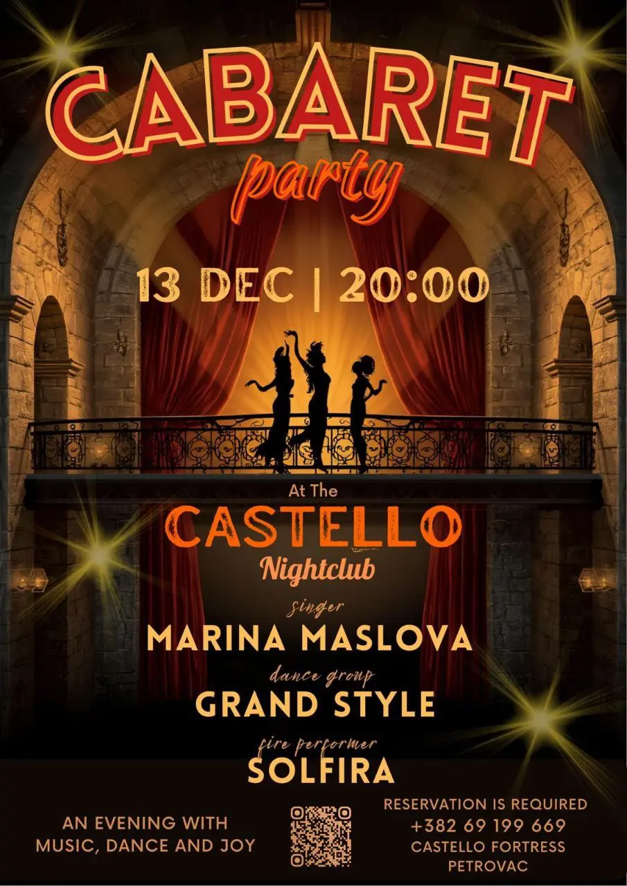Вечер кабаре в Castello Night Club