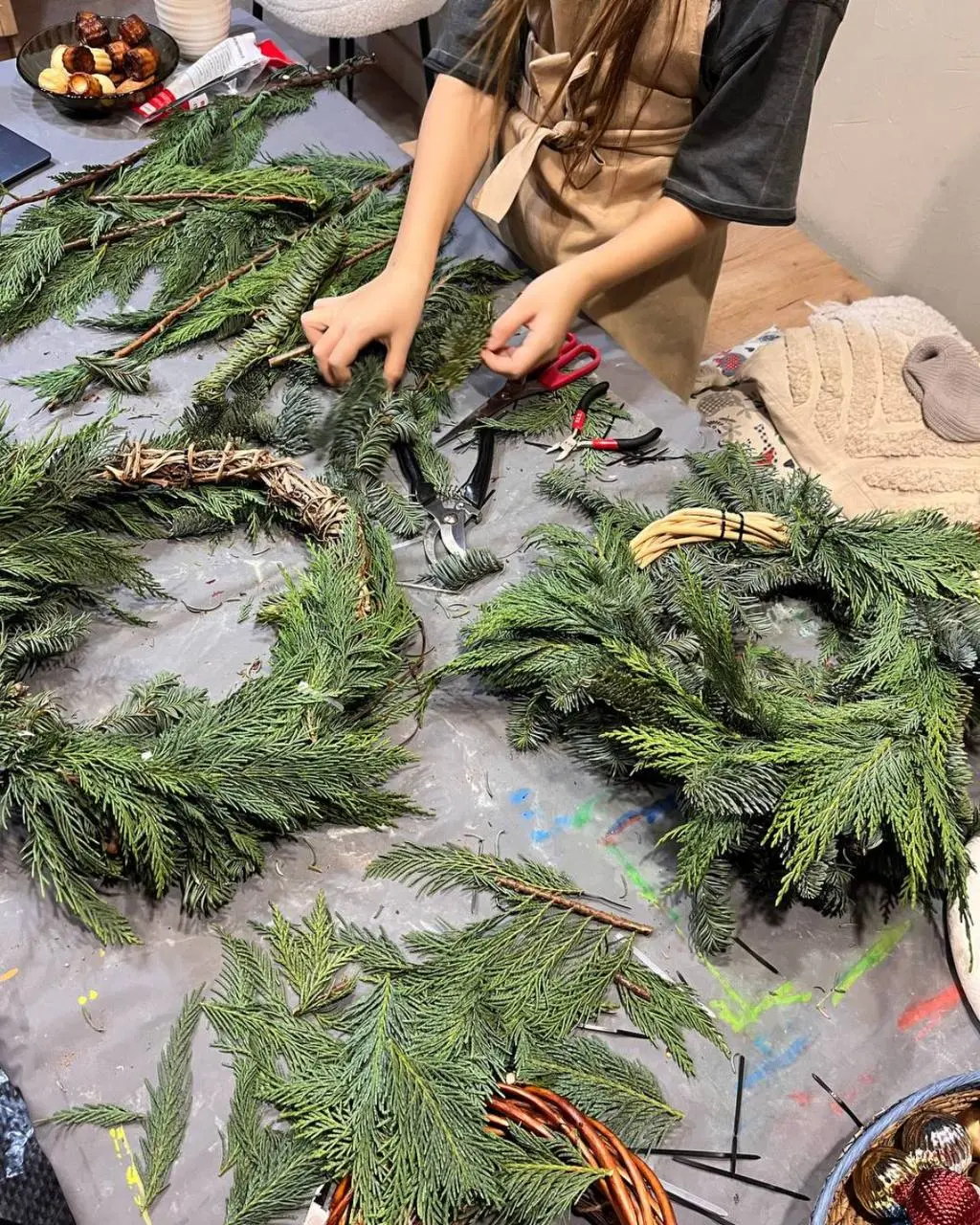 Мастер-класс по созданию лесного интерьерного венка