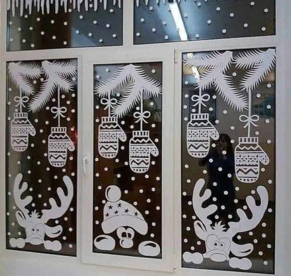 Конкурс новогодних окон