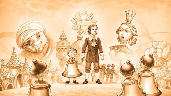 Музыкально-песочная фантазия Городок в табакерке