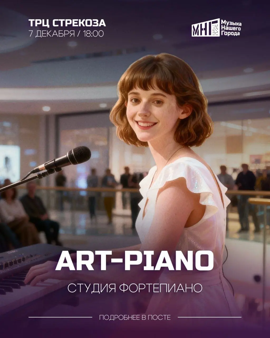 Концерт студии ART-PIANO в ТРЦ Стрекоза