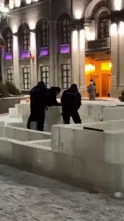 Праздничная новогодняя программа на улицах города