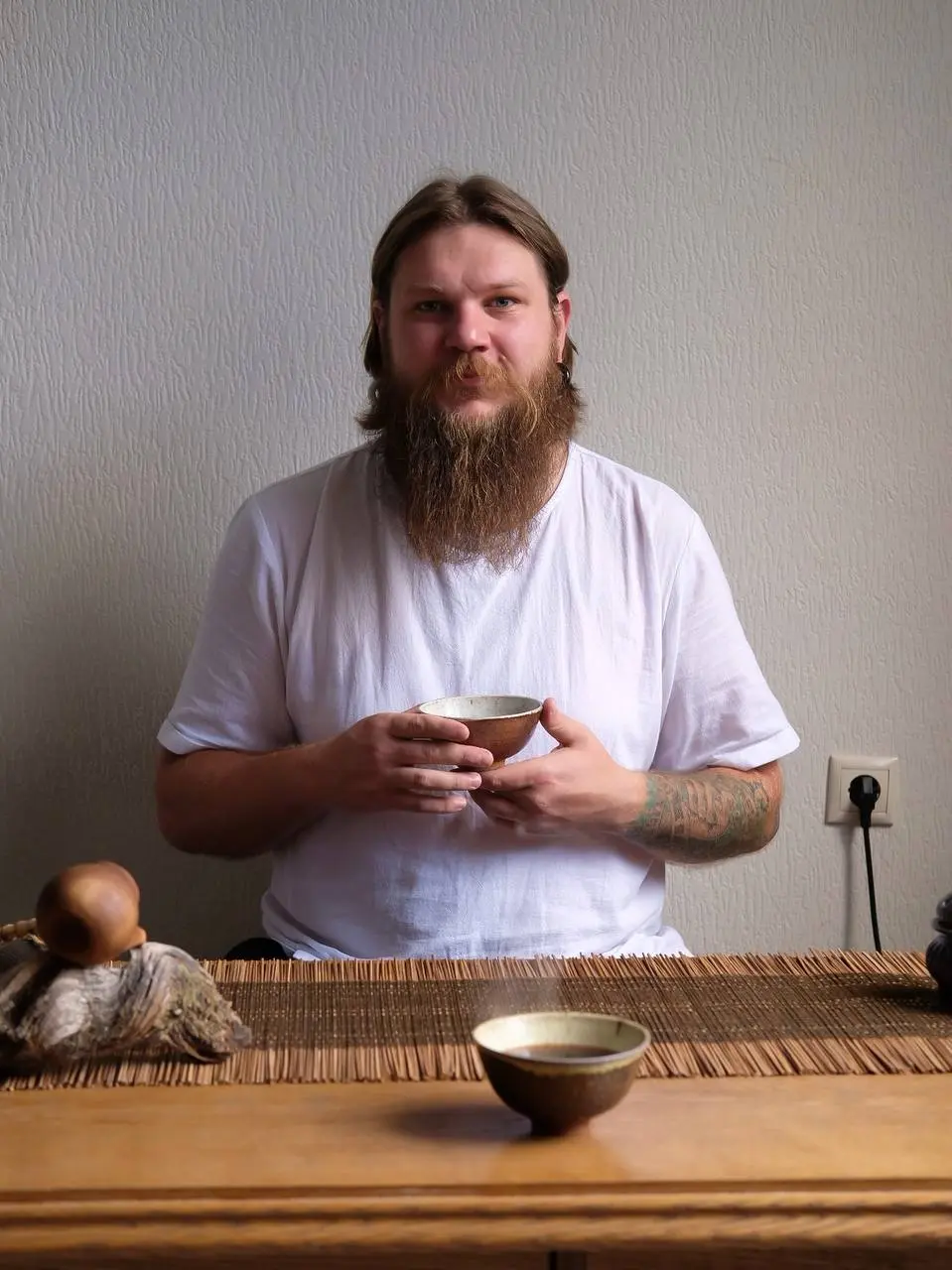 Встреча о чае и керамике в мастерской