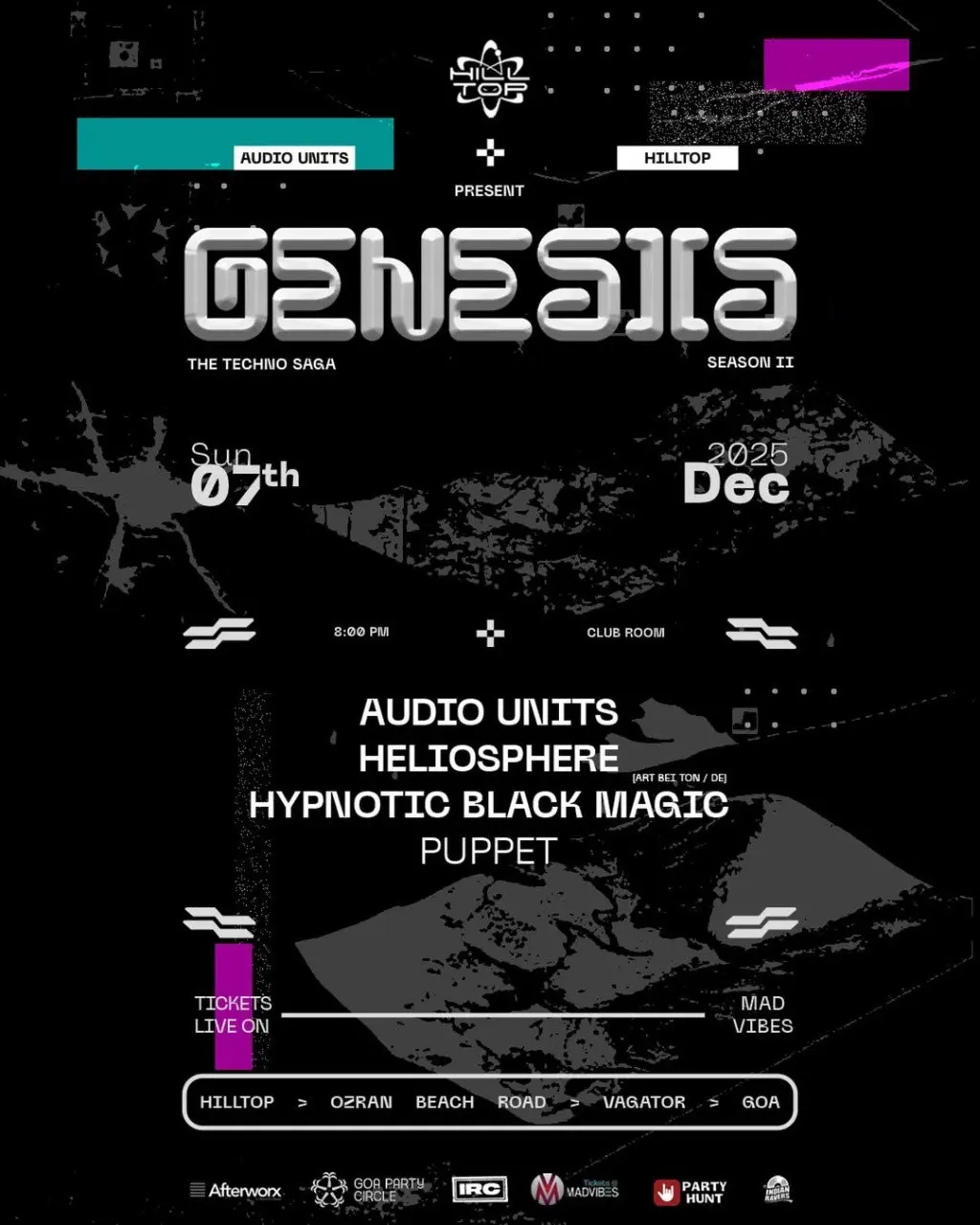 Вечеринка Hypnotic Black Magic