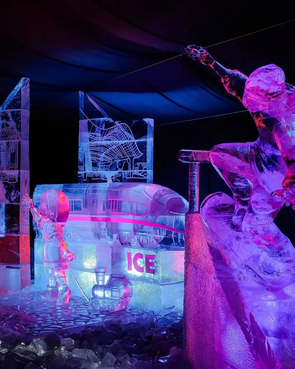 Фестиваль ледяных скульптур «КроншЛёд»
