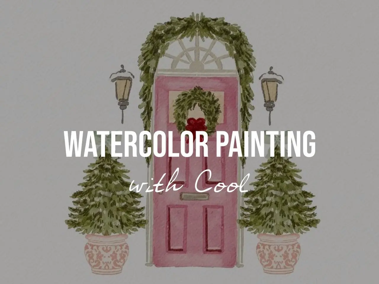 Мастер-класс по рисованию новогодних открыток