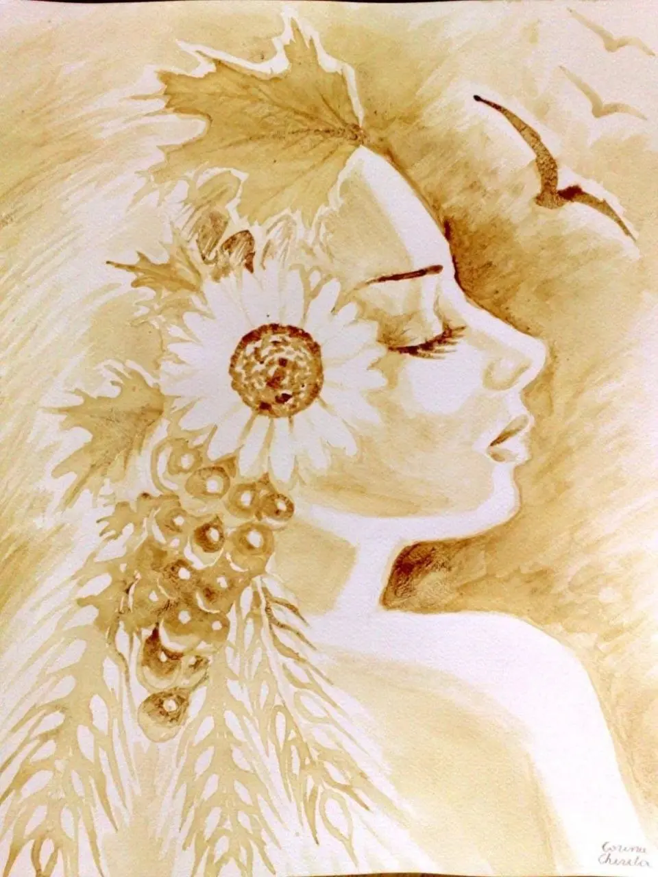 Мастер-класс по кофейной живописи