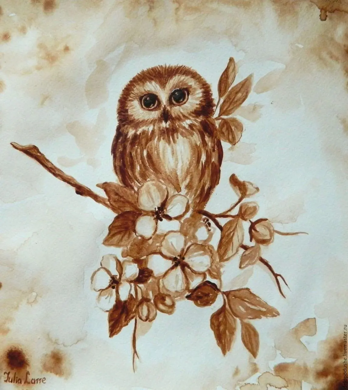 Мастер-класс по кофейной живописи