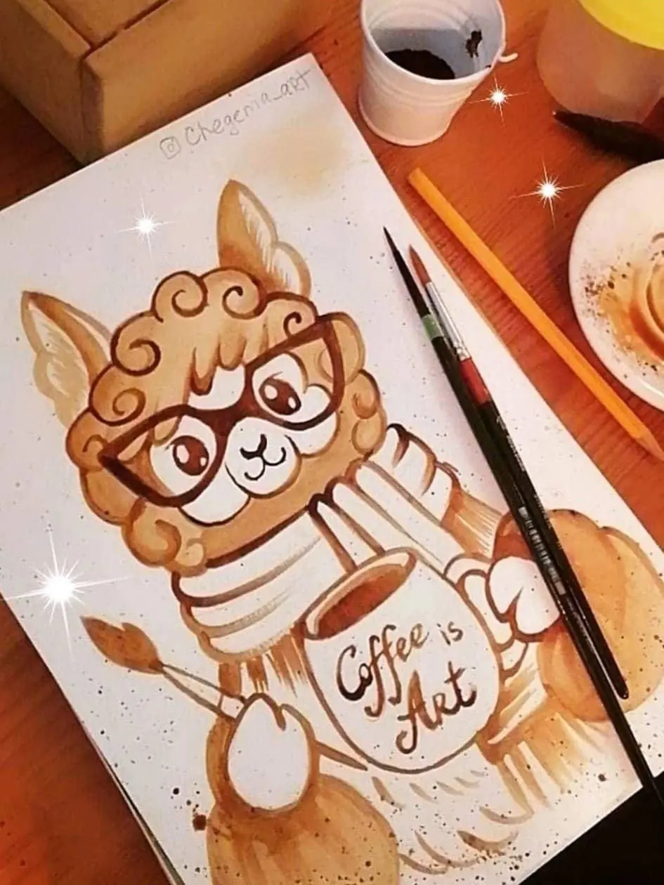 Мастер-класс по кофейной живописи