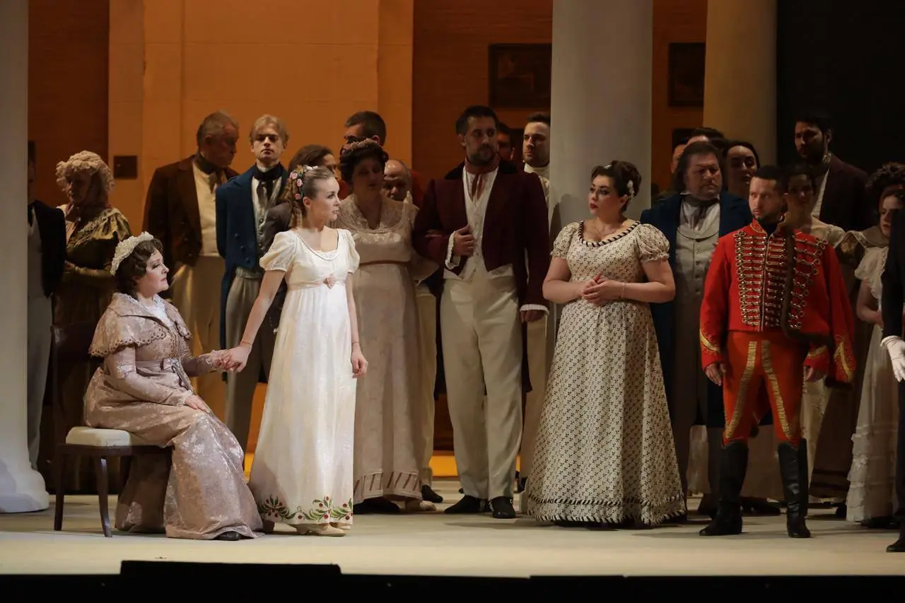 Спектакль "Евгений Онегин" в честь юбилея