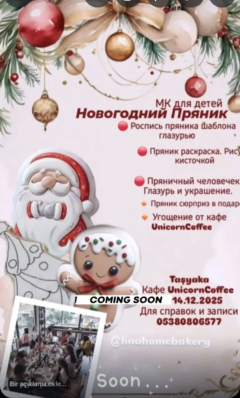 Мастер-класс по росписи новогодних пряников