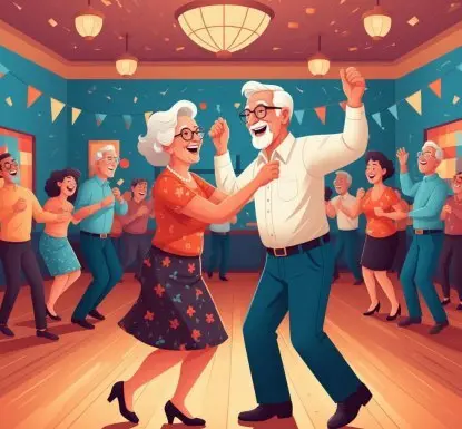 Танцевальная ретро-программа для старшего поколения