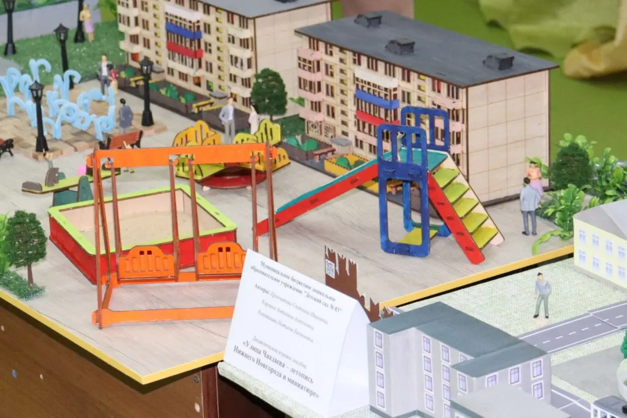 Выставка мини-копий мест Московского района