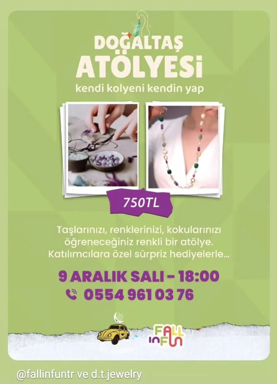 Workshop по изготовлению колье